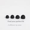 Ear Plugs for Sleeping 23dB Noise Reduction for Concerts, Focus, Travel Soft Reusable Silicone Ear Plugs for Side Sleepers with 4 Ear Tips Case Black view 4