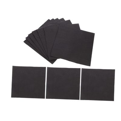 NIYANGLE Black 25pcs Disposable Paper Lunch Napkins 15.74 Inches for Birthday Wedding Party Events, Multipurpose Dinner Cocktail Beverage Napkins