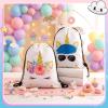 Yiyiring 24 Pcs Unicorn Gift Drawstring Bags, 12 x 10'' Waterproof Party Favors Bags Unicorns Gift Bag for Kids Baby Shower Beach Travel Birthday Party Favors Supplies(Unicorn) view 4