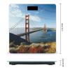 San Francisco Golden Gate Bridge Smart Scale for Body Weight Accurate Bathroom Scale with LED Display Digital Weight Scales Weighing Machine High Precision Scales for Bath Home view 2