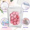 ANZNKU 300 Pack White Holographic Mylar Bags with Clear Window, 3x4 In Smell Proof Packaging Bags for Small Business, Resealable Small Foil Zipper Pouch for Candy Jewelry Goodie Gift & Party Favors view 4