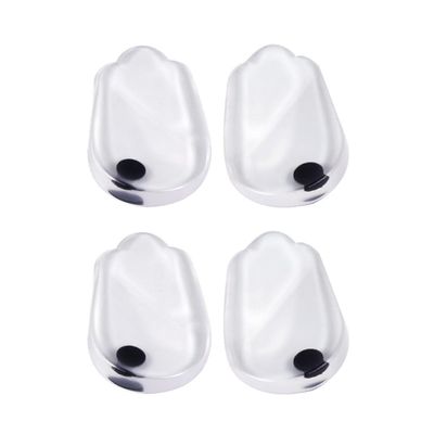 Milisten Foot Insoles Shoe Pads 2 Pairs Magnetic Heel Correction Insoles for Flat Foot Support and Relief Unisex Heel Cushion Inserts