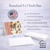 Caroline's Treasures Brown and White Saint Bernard Vegetables Greeting Cards Pack of 8 Blank Cards with Envelopes Whimsical A7 Size 5x7 view 3