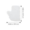 DIYEAH 20 Pcs Water-spun Fabric Kitchen Cleaning Gloves Dust Removal Dish Washing Cloths White Supple Gloves for Household Dishwashing and Surface Cleaning view 2