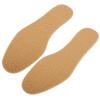 NOLITOY Warm Shoe Insoles Unisex Warmers with Wool-Like Fabric, Thin Breathable Non-Slip Shoe Pads Inserts for Men Women Size 43-44, Comfortable Winter Footwear Liners view 1