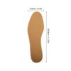 NOLITOY Warm Shoe Insoles Unisex Warmers with Wool-Like Fabric, Thin Breathable Non-Slip Shoe Pads Inserts for Men Women Size 43-44, Comfortable Winter Footwear Liners view 2