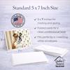 Caroline's Treasures Brindle and White English Bulldog Coffee Bar Greeting Cards Pack of 8 Blank Cards with Envelopes Whimsical A7 Size 5x7 view 3