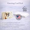 Caroline's Treasures Brindle and White English Bulldog Coffee Bar Greeting Cards Pack of 8 Blank Cards with Envelopes Whimsical A7 Size 5x7 view 4