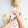 Mipcase Acupressure Massage Socks Set with Foot Massager Stick Long Tube 100% Cotton Foot Therapy Sock for Plantar Fasciitis Relief for Relaxation view 4