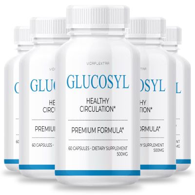 VIDAPLEXTRA Glucosyl - Glucosyl Daily Balance Capsules (5 Pack, 300 Capsules)