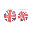CLISPEED Union Jack Paper Plates 32pcs Party Supplies Disposable Dessert Serving Plates 7-inch 9-inch British Flag Paper Tableware for Festival and Picnic view 2