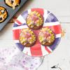 CLISPEED Union Jack Paper Plates 32pcs Party Supplies Disposable Dessert Serving Plates 7-inch 9-inch British Flag Paper Tableware for Festival and Picnic view 4