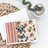 Caroline's Treasures Schnauzer Vegetables Greeting Cards Pack of 8 Blank Cards with Envelopes Whimsical A7 Size 5x7 view 2