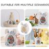 EXAOMBLE 10pcs Easter Candy Boxes Bunny Paper Storage Box Window Snack Container Party Favor Wrapping view 3