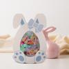 EXAOMBLE 10pcs Easter Candy Boxes Bunny Paper Storage Box Window Snack Container Party Favor Wrapping view 4