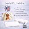 Caroline's Treasures Reddish Brown Great Pyrenees Coffee Bar Greeting Cards Pack of 8 Blank Cards with Envelopes Whimsical A7 Size 5x7 view 3