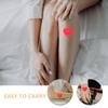 Luxshiny Heart Shaped Adhesive Bandages 25pcs Waterproof Non-Stick Sensitive Skin Care Patch 38x35mm for Outdoor Use Emergency Wound Closure Wrap view 3