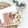 Caroline's Treasures Liver and White German Wirehaired Pointer Vegetables Greeting Cards Pack of 8 Blank Cards with Envelopes Whimsical A7 Size 5x7 view 2