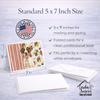 Caroline's Treasures Liver and White German Wirehaired Pointer Vegetables Greeting Cards Pack of 8 Blank Cards with Envelopes Whimsical A7 Size 5x7 view 3