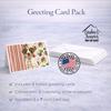 Caroline's Treasures Liver and White German Wirehaired Pointer Vegetables Greeting Cards Pack of 8 Blank Cards with Envelopes Whimsical A7 Size 5x7 view 4