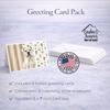 Caroline's Treasures White Boxer Coffee Bar Greeting Cards Pack of 8 Blank Cards with Envelopes Whimsical A7 Size 5x7 view 4