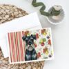 Caroline's Treasures Standard Schnauzer Vegetables Greeting Cards Pack of 8 Blank Cards with Envelopes Whimsical A7 Size 5x7 view 2