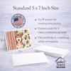 Caroline's Treasures Red and White Siberian Husky Vegetables Greeting Cards Pack of 8 Blank Cards with Envelopes Whimsical A7 Size 5x7 view 3