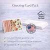 Caroline's Treasures Red Saluki Vegetables Greeting Cards Pack of 8 Blank Cards with Envelopes Whimsical A7 Size 5x7 view 4
