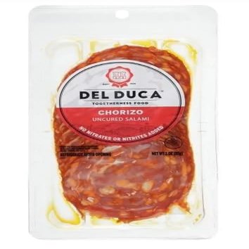 Spanish Style Chorizo Salami Thin Sliced Pack Of 4