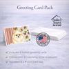 Caroline's Treasures Cream Pomeranian Vegetables Greeting Cards Pack of 8 Blank Cards with Envelopes Whimsical A7 Size 5x7 view 4