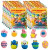 Easter Marshmallow Gummies - 10 Fun Designs, 12-Pack, Total 120 Individually Wrapped Gummies - Gluten-Free & Dairy-Free, Perfect for Egg Hunts view 1