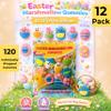 Easter Marshmallow Gummies - 10 Fun Designs, 12-Pack, Total 120 Individually Wrapped Gummies - Gluten-Free & Dairy-Free, Perfect for Egg Hunts view 2