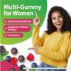 Rainbow Light Womens One + Multivitamin Gummies | 60 Count | Supports Cellular Energy & Antioxidant Health | Mixed Berry Flavor | with Real Food Nutrients, B Vitamins & Probiotics view 4