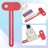 10 Pack Metal Toothpaste Squeezer Roller, Tube Key Squeezer Tool for Zero Waste Cosmetics, Durable Alloy Ergonomic Grip Dispenser, Tube Squeezers for Extruding Toothpaste Facial Cleanser (5 Colors) view 4