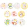 120pcs Small Waterproof Cartoon Adhesive Bandages, Breathable Round Wound Protection Patches, Mini Stickers for Care view 1