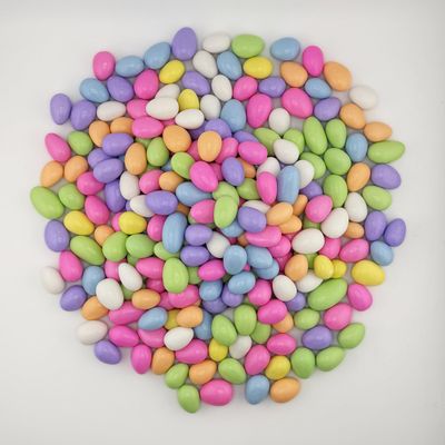 Smarty Stop Jordan Almonds Candy Pastel Candy-Coated Almonds, Edible Confectionery Snack (Super Assorted, 2 Pound (Pack of 1))