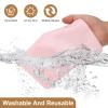 uxcell 6Pcs Microfiber Cleaning Cloth for Glasses, 8x8inch Eyeglass Cleaning Cloth for Screens Cameras Cell Phones Electronics Lenses, Brown view 4