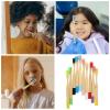 FRCOLOR 10pcs Toothbrushes, Soft Bristle Round Handle s Manual Toothbrush Set, Portable Eco-Friendly Oral Care for Boys view 4