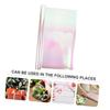 Healeved Iridescent Cellophane Wrapping Paper 5.8 Mil Thickness 56cm X 10 Yards Roll Rainbow Floral Packing Material for DIY Bouquet Wrap and Birthday Decorations view 4