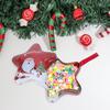 Abaodam Five-pointed Star Candy Tin Boxes 6pcs Xmas Storage Containers Christmas Candy Treat Boxes Party Favor Packaging view 4