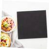 FOMIYES Black 15.74 Inch Disposable Lunch Napkins 25pcs for Birthday, Wedding, Party and Special Events Cocktail and Guest Paper Napkins view 4