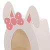 BAZEITFLOW 10pcs Easter Bunny Candy Boxes Pink DIY Foldable Treat Holders Party Favor Snack Storage Cases for Holiday Packaging view 3