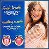 6-PACK Oral Probiotics for Teeth and Gums - 3BN CFU Lactobacillus Salivarius Acidophilus Rhamnosus - Bad Breath Treatment for Adults - 270 Chewable Mint Dental Probiotic Tablets for Women & Men view 3