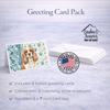 Caroline's Treasures Blenheim Cavalier Spaniel Coastal Sea Glass Greeting Cards Pack of 8 Blank Cards with Envelopes Whimsical A7 Size 5x7 view 4