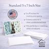 Caroline's Treasures Doberman Pinscher Coastal Sea Glass Greeting Cards Pack of 8 Blank Cards with Envelopes Whimsical A7 Size 5x7 view 3