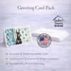 Caroline's Treasures Doberman Pinscher Coastal Sea Glass Greeting Cards Pack of 8 Blank Cards with Envelopes Whimsical A7 Size 5x7 view 4