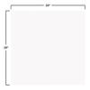 Beistle White Tissue Paper Sheets 96 Pack, Bulk Square Craft Tissue, Gift Wrapping for Bags, Boxes, DIY Crafts, Packaging Filler for Retail Displays, Shipping, Parties & Decorative Use, 20 x 20 view 2