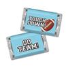 136 Pcs Light Blue Football Party Candy Favors Miniatures Chocolate - No Assembly Required - Touchdown view 2