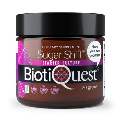 Biotiquest Sugar Shift Starter Culture | Live Cultures for Homemade Yogurt | No Cellulose of Preservatives | Specially Formulated for Digestive Health & Sugar Metabolism | 20 Batches