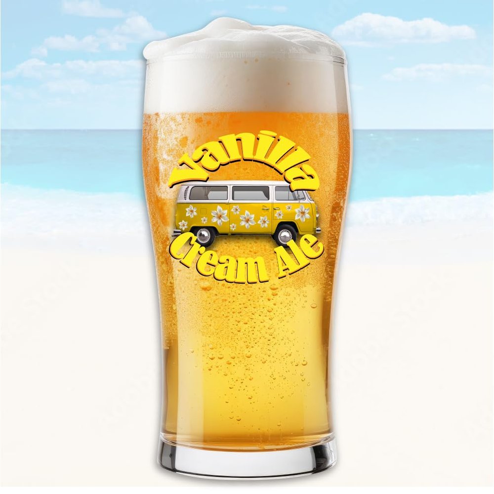 TAPCRAFT - Vanilla Cream Ale Beer Recipe Kit 5 Gallon Homebrew Kit